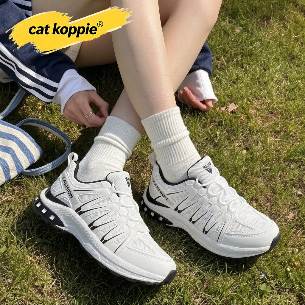 Cat Koppie2026年秋季新款情侣运动鞋透气厚底户外休闲透气鞋