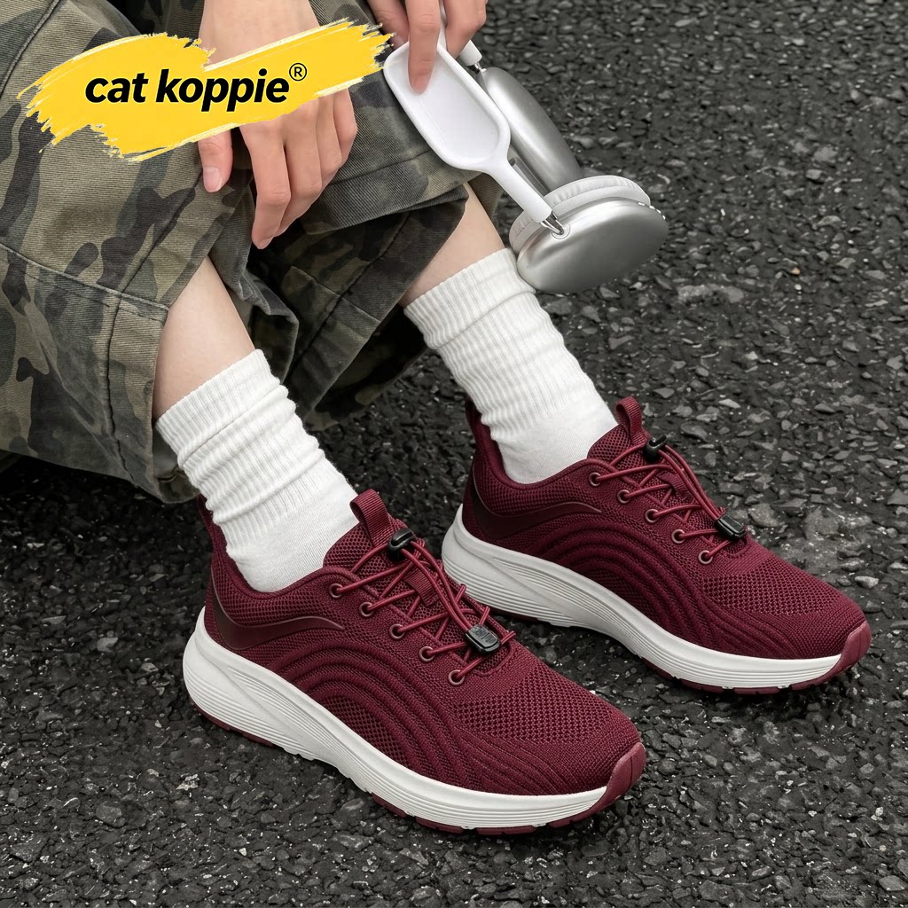 【全速出击】Cat Koppie新款大码透气户外健步鞋男鞋时尚舒适潮鞋