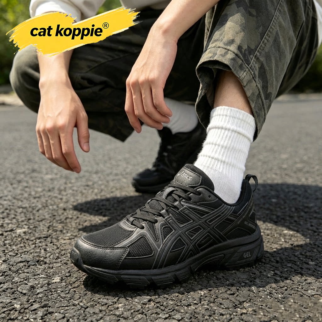 Cat Koppie户外休闲鞋秋季新款轻便透气男鞋舒适百搭运动鞋防滑鞋