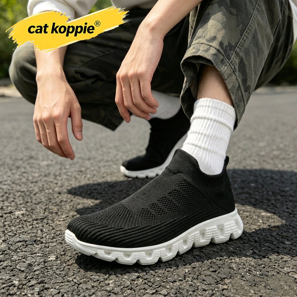 Cat Koppie轻便旅游潮流一脚蹬情侣懒人休闲运动鞋秋季新款男女鞋