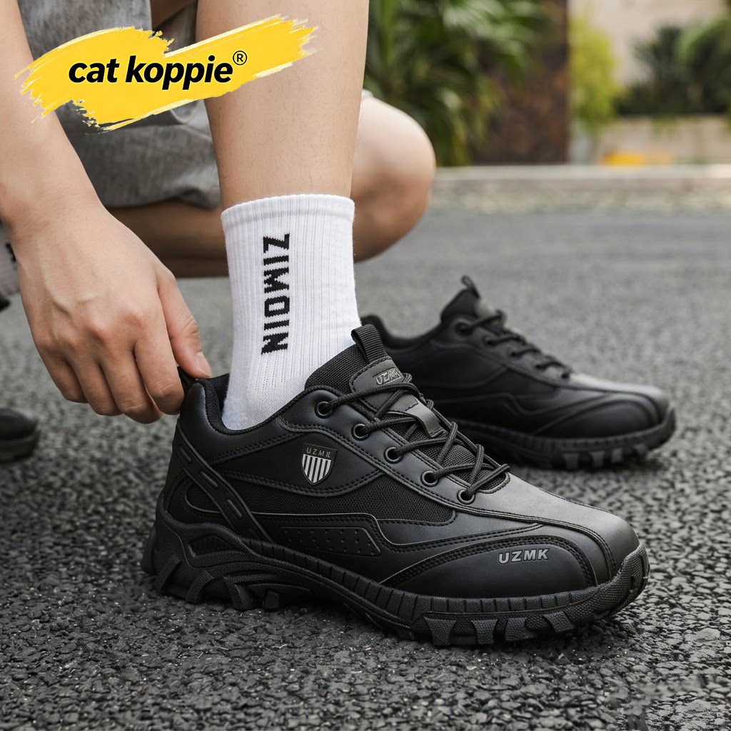 Cat Koppie男鞋秋季户外登山运动防水防滑劳保鞋工地休闲旅游鞋
