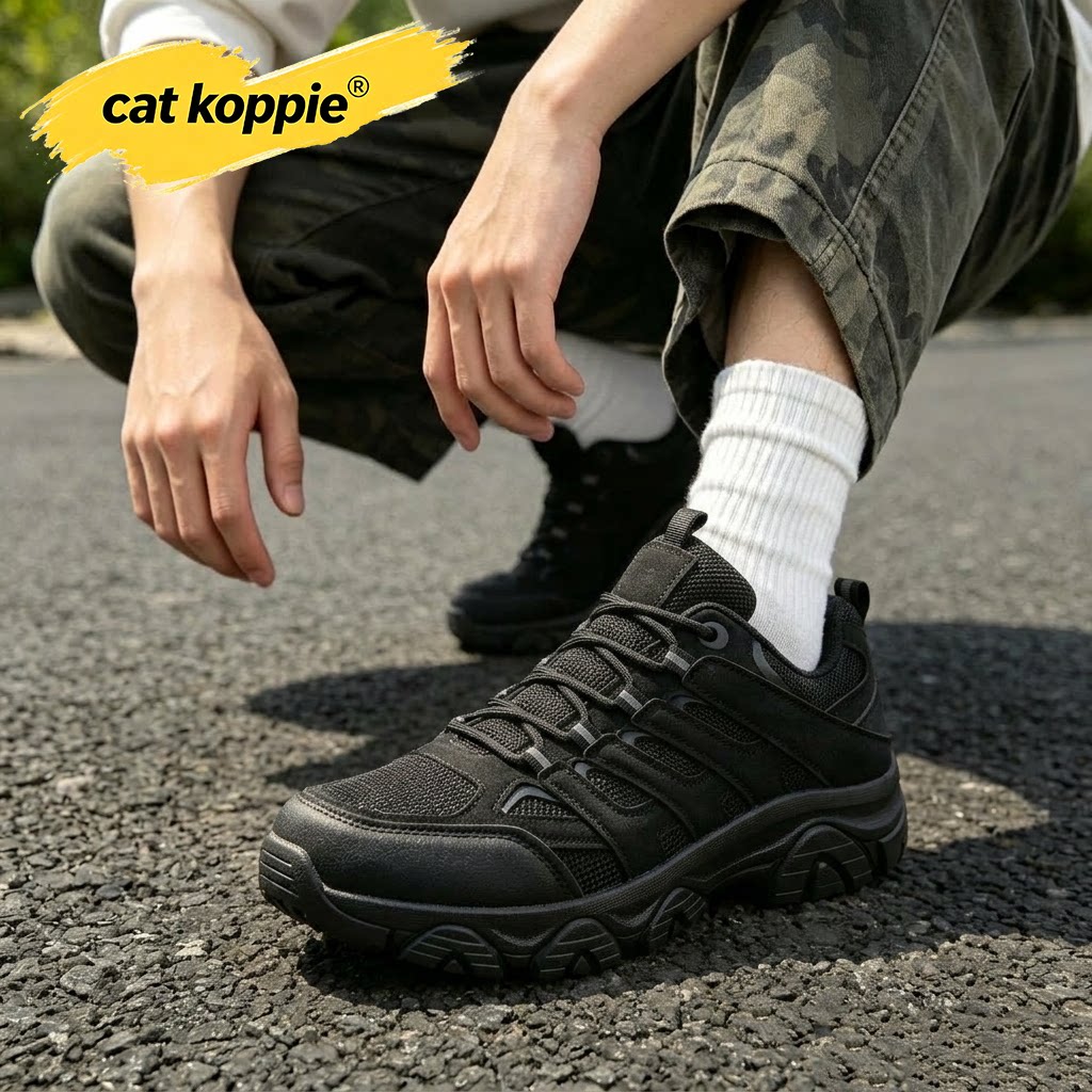 Cat Koppie男士户外休闲运动鞋登山徒步鞋防耐磨耐磨户外越野鞋