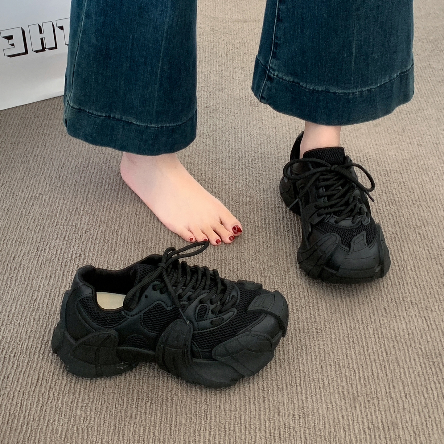 【香港&轻奢】高端男女复古百搭老爹鞋男鞋运动鞋男女鞋秋冬