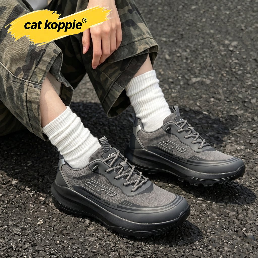 Cat Koppie2026年秋季新款运动鞋轻便休闲男鞋百搭跑步套脚缓震