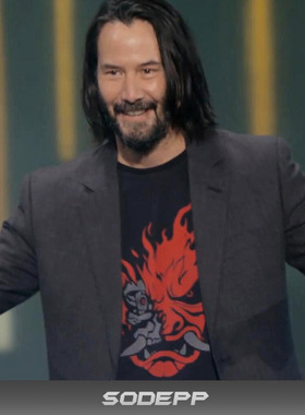 【基努同款】赛博朋克2077  全棉短袖T恤 CDPR科幻游戏2024夏男女