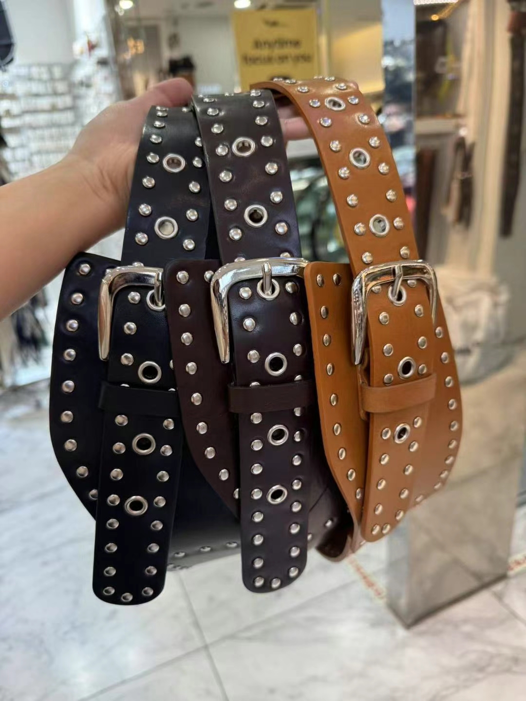 韩国东大门代购RO新款女腰带皮带百搭洋气ins韩版简约腰封高级感