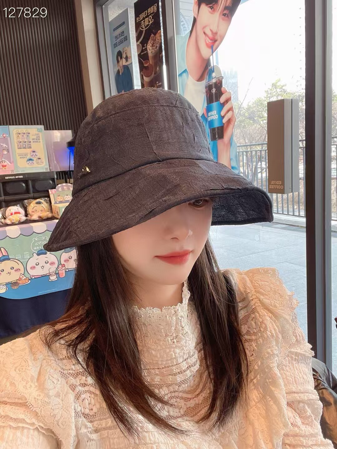 韩国东大门代购女帽子渔夫帽轻薄