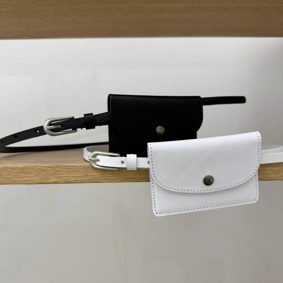 韩国东大门代购eo新款时尚百搭新潮洋气ins腰包ins牛皮女腰带