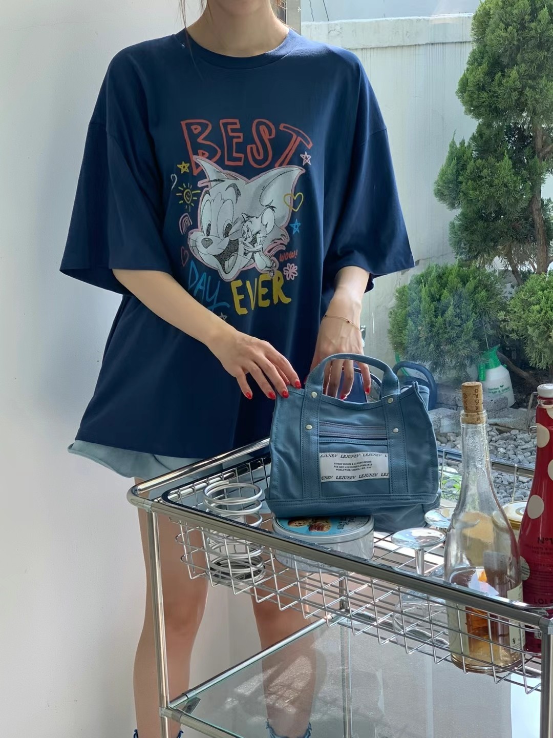 韩国东大门代购女包le.junev