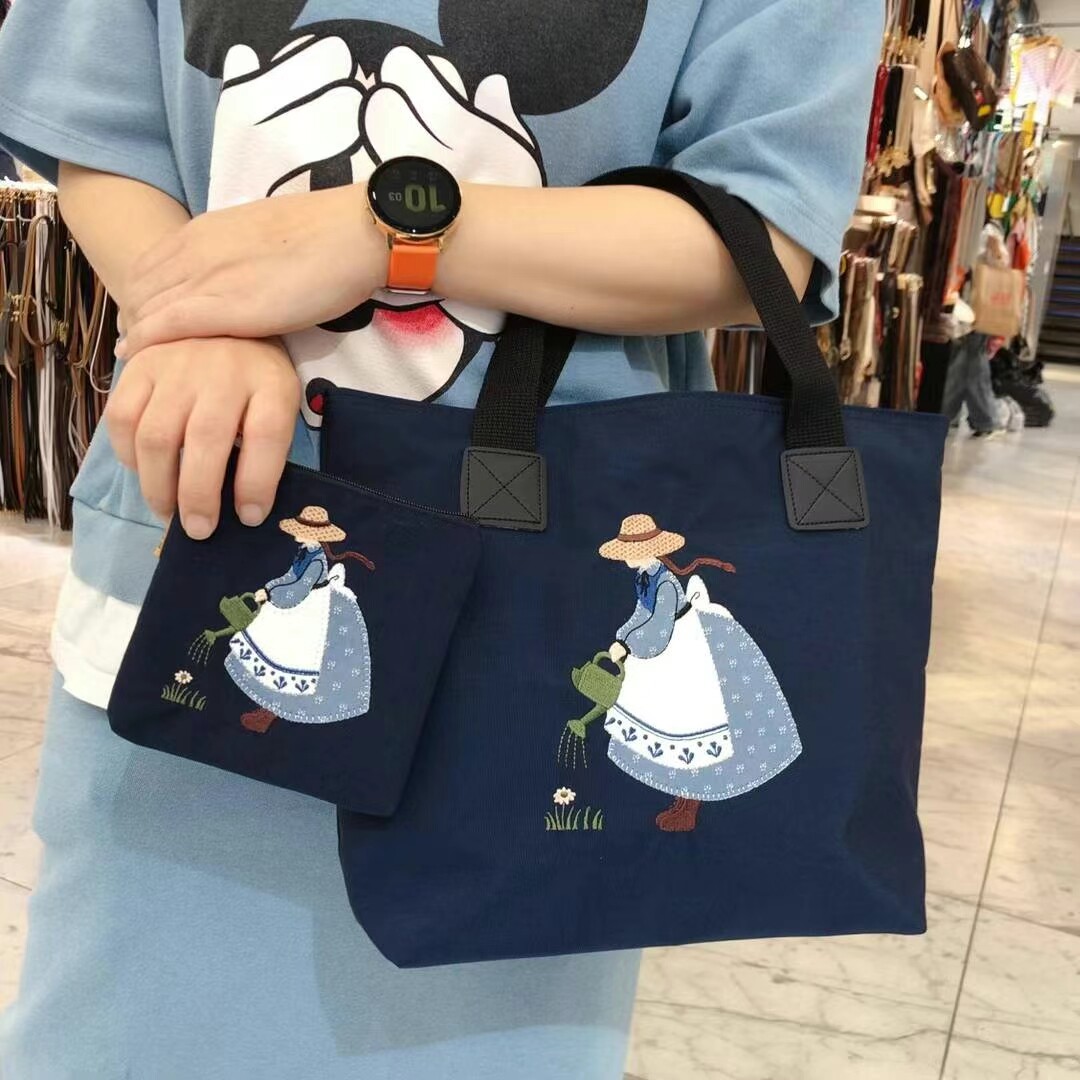 韩国东大门代购女包wing花裙图案
