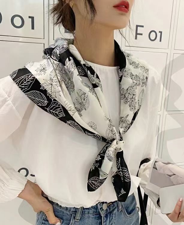 东大门韩国春秋季仙女丝巾包邮
