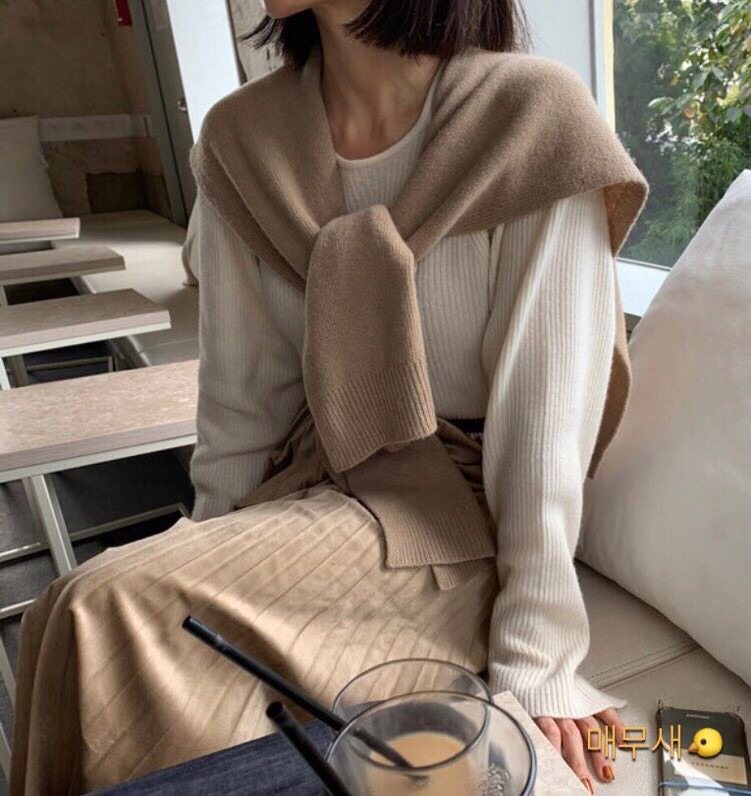 包邮韩国东大门代购mins风女披肩
