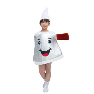 金吧啦情景剧厨房里的争论演出服儿童蔬菜刀肥排骨鸡腿表演服装