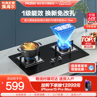 Haier/海尔燃气灶1级能效