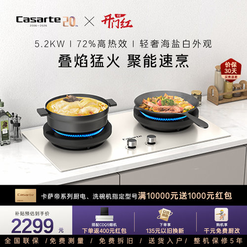 卡萨帝致境猛火灶燃气灶CDZ5U9