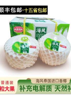 海风泰国椰子新鲜椰青900++大果