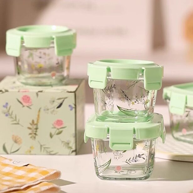 密封罐小玻璃瓶食品级保鲜盒零食储存罐燕窝分装瓶新款家用