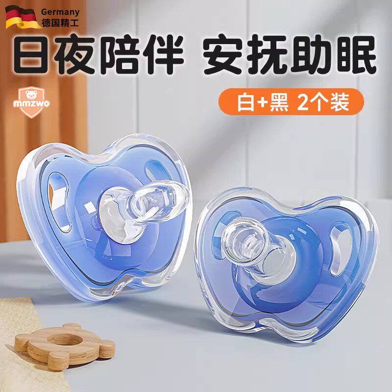 婴儿安抚奶嘴0到3到6个月一2岁以上新生儿宝宝安睡神器防胀气母乳