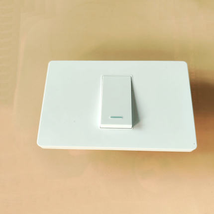 白色小按键开关单开双控A1-216A25V 2way Switch美式118型