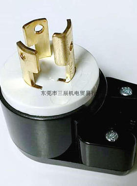 NEMA L5-15P台湾隆光LKEW LK6311T美规旋转自锁插头可调出线方向