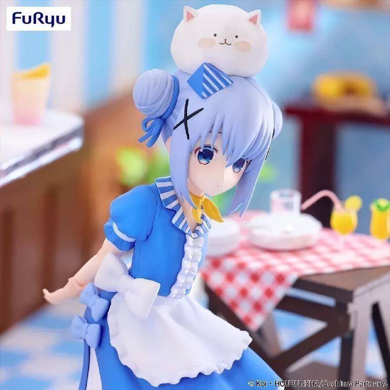 Furyu 请问您今天要来点兔子吗 点兔 香风智乃 美式餐厅景品手办
