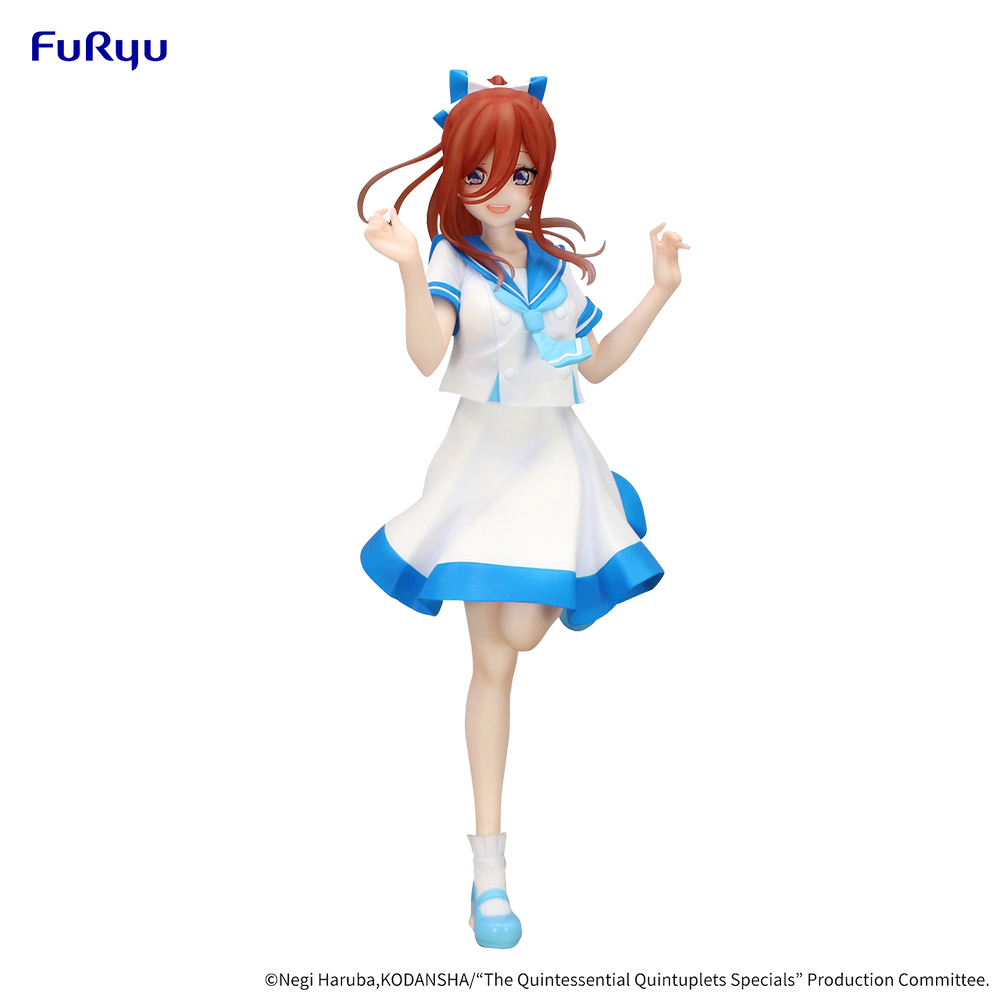 包邮正品FURyu五等分的新娘中野一花二乃三玖四叶水手服 景品手办