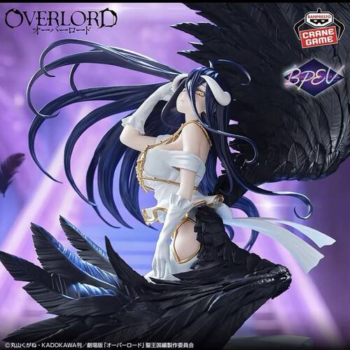 正版现货 万代眼镜厂EVOLVE OVERLORD黑暗女皇雅儿贝德 景品手办