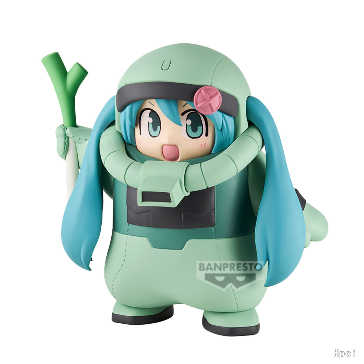 正版现货眼镜厂 初音未来 高达45周年 初音未来 扎古初音景品手办