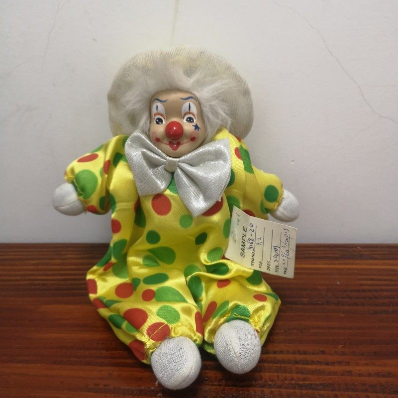 怀旧马戏团陶瓷小丑玩偶 破旧褪色小娃娃 破旧脏vtg 随机 单个价,特色手工艺,其他特色工艺品,淘宝优惠券,粉丝福利购,淘宝优惠卷