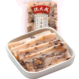 上海特产沈大成上海崇明糕手工水磨糯米赤豆红枣核桃仁老字号年糕