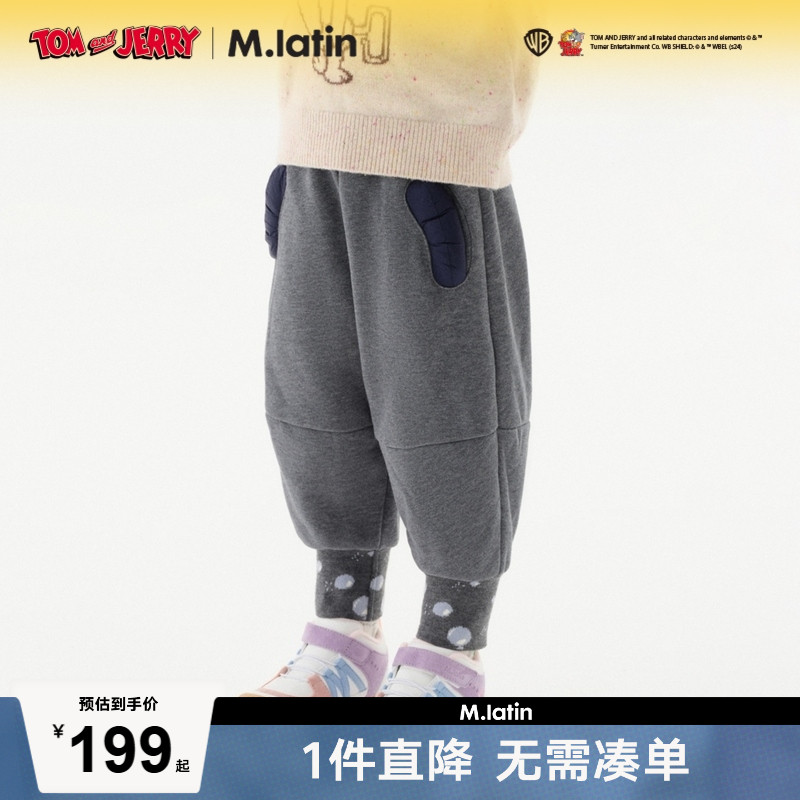 可爱针织气球裤版型，可爱泡泡罗纹。