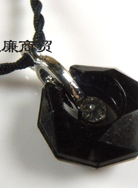 琉璃饰品 黑色棱形 jyg93480128