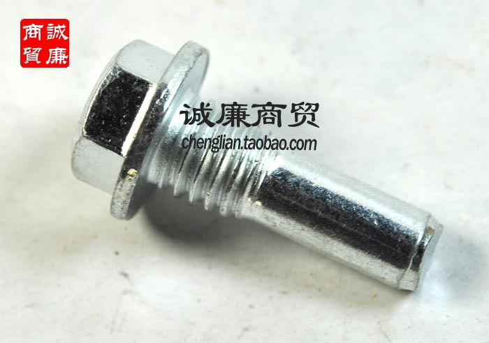 摩托车/燃油助力车 100型 耐垫/耐高温 导向轮心轴螺丝8X21MM