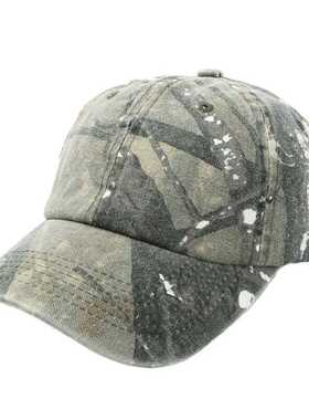 Unisex Camouflage Tactical Baseball Cap LeafJungle Hat男女帽