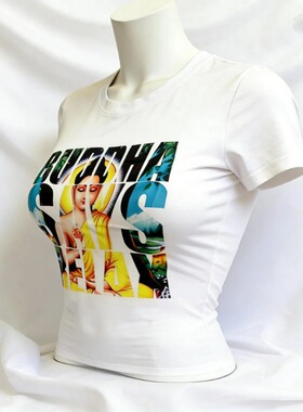 Aesthetic Graphic Tees Y2k Style Printing Sexy T-shirts
