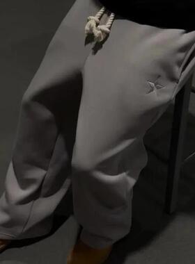 Loose Double Waisted Sweatpants Y2K Embroidery Casual Pants