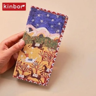 small pocket sized 2026 gold Planner 78g paper. Weekly