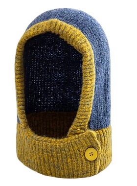 Y2K Beanie K-pop Korean Style Warm Hooded Scarf Caps