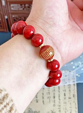 饰品朱砂新中式无男女同款