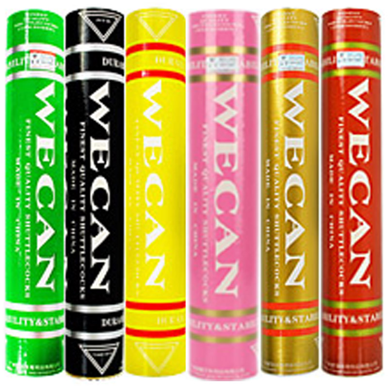 正品威肯羽毛球黑粉黄金红