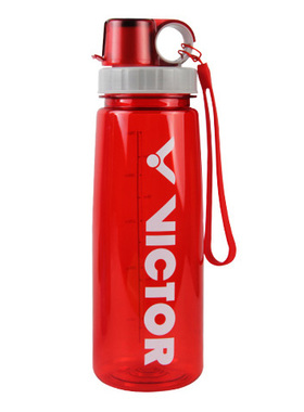 正品胜利PG671D红色运动水壶 VICTOR威克多水杯