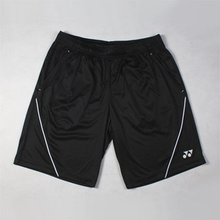 正品YONEX 120066-007黑色男款羽毛球服运动短裤 YY尤尼克斯短裤