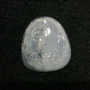 翡翠冰种佛陀挂件12.5克