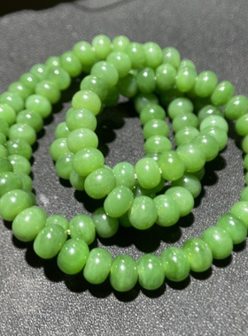 御府天然包邮俄罗斯碧玉项链手链