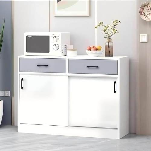 简约可定制pvc超薄餐边柜多功能