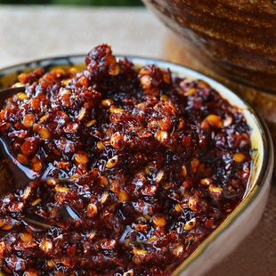 包邮油辣椒油泼辣子湖南农家本地辣椒擂钵辣椒辣子香辣刚好