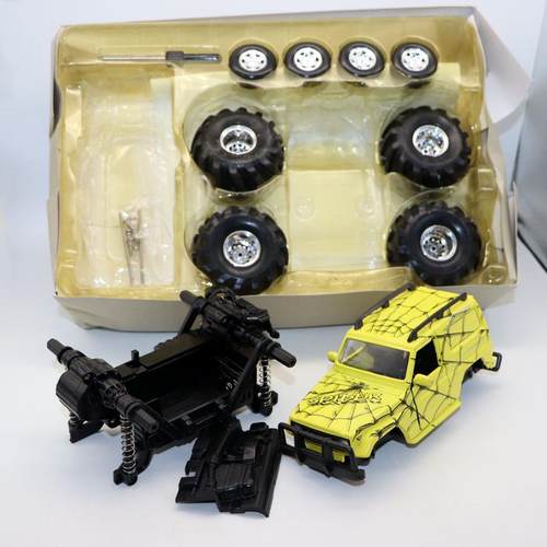 Newray宝柏1/32合金车 兰酷泽SUV 越野车四驱车拼装改装车模型
