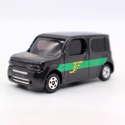 正版TOMICA多美卡 尼桑CUBE玩具车 合金车模型 限定款