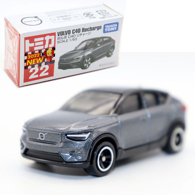 TOMY多美卡合金车VoLlvo C40 Recharge 沃尔沃电车汽车模型玩具车