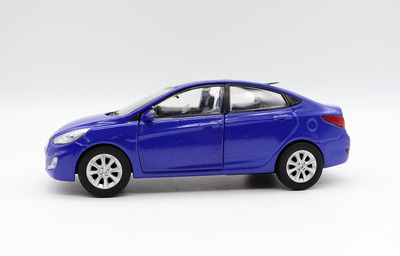 特价清仓1/38合金车 HYUNDAI ACCENT 现代汽车模型仿真玩具回力车